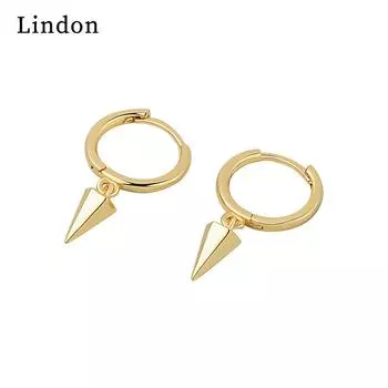 Серьги Lindon из медного сплава, серьги-капли для женщин, подарки на свадьбу серебряный