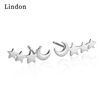 Серьги Lindon из медного сплава, серьги-капли для женщин, подарки на свадьбу серебряный