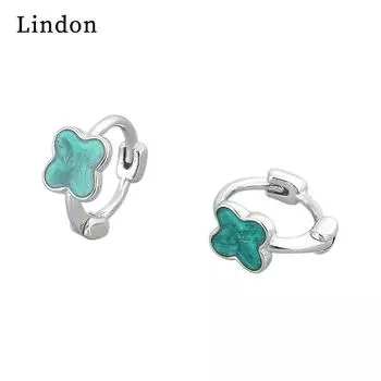 Серьги Lindon из медного сплава, серьги-капли для женщин, подарки на свадьбу серебряный