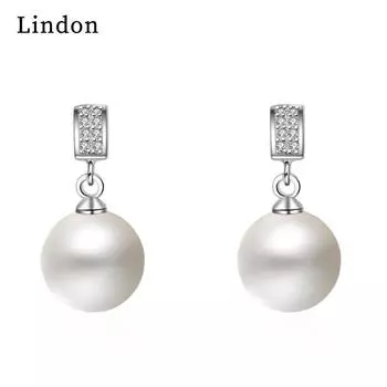 Серьги Lindon из медного сплава, серьги-капли для женщин, подарки на свадьбу