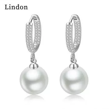 Серьги Lindon из медного сплава, серьги-капли для женщин, подарки на свадьбу