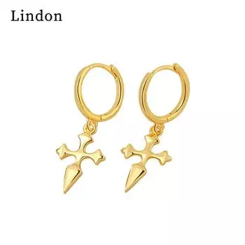 Серьги Lindon из медного сплава, серьги-капли для женщин, подарки на свадьбу серебряный