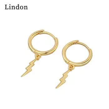 Серьги Lindon из медного сплава, серьги-капли для женщин, подарки на свадьбу серебряный