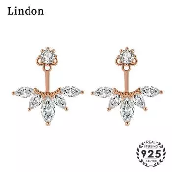 Серьги Lindon Серьги-подвески для женщин Подарки на свадьбу белый