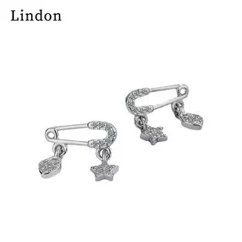 Серьги Lindon Серьги-подвески для женщин Подарки на свадьбу золотой