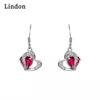 Серьги Lindon Серьги-подвески для женщин Подарки на свадьбу фиолетовый