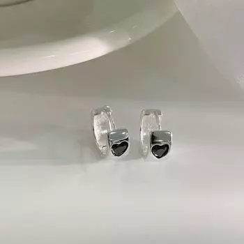 Серьги Love Ear Buttons Ins Style Sweet Cool, модные серьги высокого класса, индивидуальный стиль, новый стиль