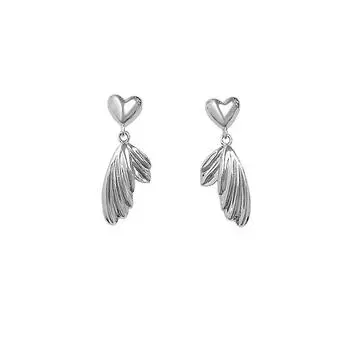 Серьги Love Fishtail, легкие, роскошные, новые, нишевые, универсальные, высококачественные дизайнерские серьги