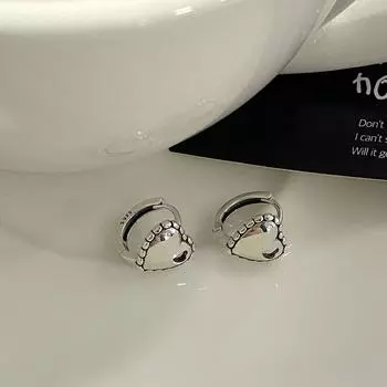 Серьги Love Ins Fashion Personality Niche Design High-end Cold Style Серьги