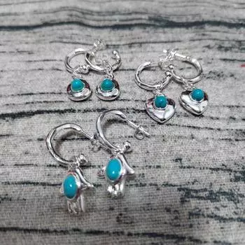 Серьги Lucky Hand Женские серьги Niche Design Серьги