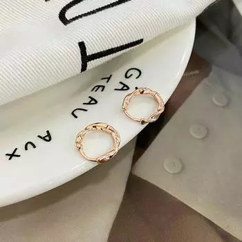 Серьги Mobius для женщин, темпераментные, круглые серьги, новый стиль, модные и персонализированные застежки для ушей