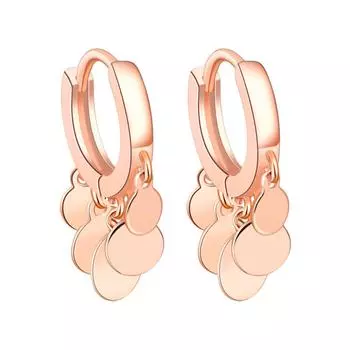 Серьги, модные одинаковые женские простые индивидуальные универсальные серьги, милые темпераментные серьги высокого качества