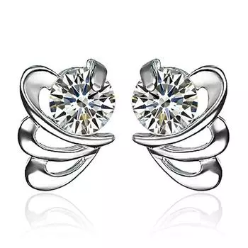 Серьги, модные одинаковые женские простые индивидуальные универсальные серьги, милые темпераментные серьги высокого качества