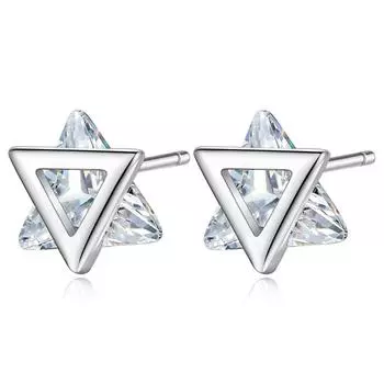 Серьги, модные одинаковые женские простые индивидуальные универсальные серьги, милые темпераментные серьги высокого качества