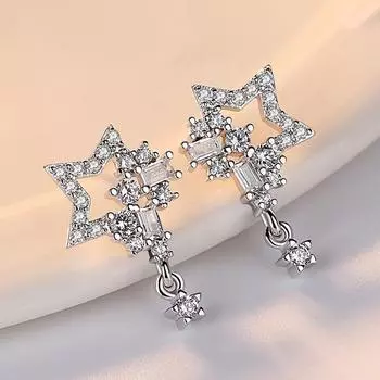 Серьги, модные одинаковые женские простые индивидуальные универсальные серьги, милые темпераментные серьги высокого качества