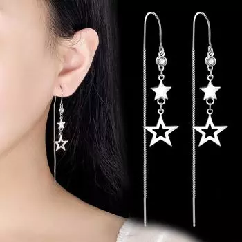 Серьги, модные одинаковые женские простые индивидуальные универсальные серьги, милые темпераментные серьги высокого качества