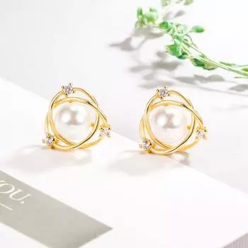 Серьги, модные одинаковые женские простые индивидуальные универсальные серьги, милые темпераментные серьги высокого качества