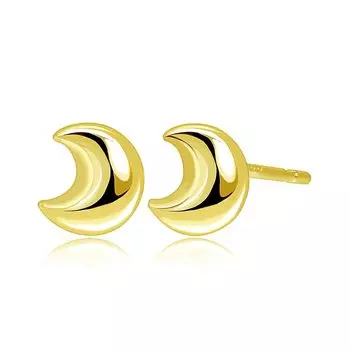 Серьги Moon Petite Motif K18 Gold [Lara Christie] женские le56-0020-yg-m