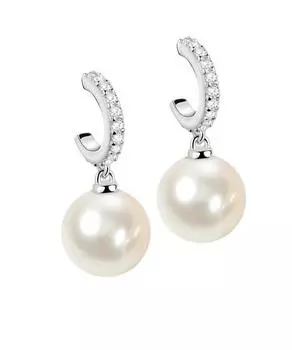 Серьги Morellato Perla Essenziale серебряного тона SANH03 для женщин