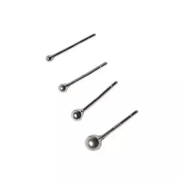 Серьги на все тело для женщин, круглые бусины, простые мужские маленькие серьги для пирсинга ушей, серьги, серьги, игла для ушей, темперамент 0.15cm