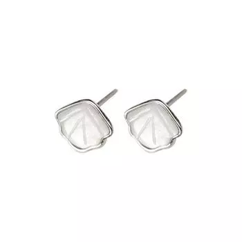 Серьги на всю жизнь, элегантный и простой темперамент, белый подарок на день рождения свекрови для девушки