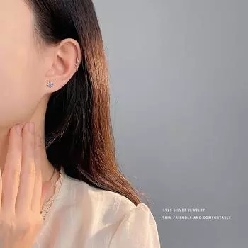 Серьги Niche Fireworks для женщин, разработанные в новом стиле, в атмосфере, универсальные, компактные