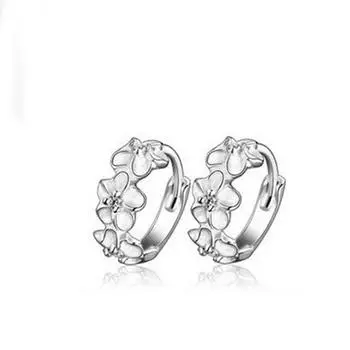 Серьги-обручи Lady Sweet Flower Huggie