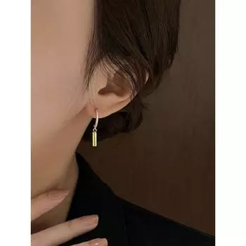 Серьги-палочки с кисточками из стерлингового серебра 925 пробы, женские, изысканные, со специальным дизайном, легкие, роскошные, со стразами 925