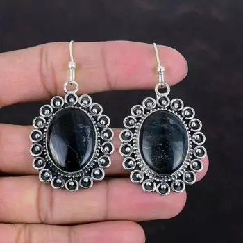 Серьги Pietersite, ювелирные изделия ручной работы, серьги из натурального драгоценного камня, серьги из стерлингового серебра 925 пробы, свадебные украшения, абсолютно новые серьги, подарки для женщин