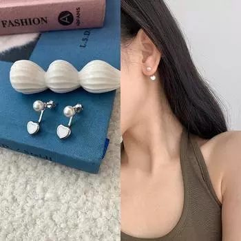 Серьги-подвески Color Love Drop Glaze для женщин в корейском стиле