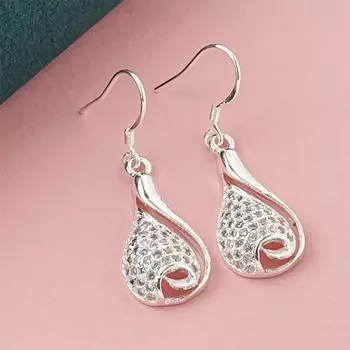 Серьги-подвески из стерлингового серебра 925 пробы для женщин, ювелирные изделия на помолвку, подарки