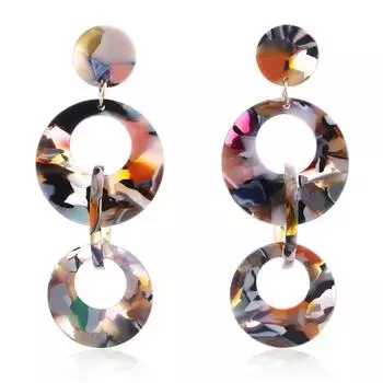 Серьги-подвески JMXD-acetic Acid Женские преувеличенные серьги, серьги, популярные серьги, безделушки