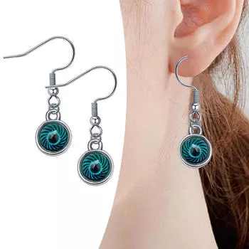 Серьги-подвески с подвесками, легкие ювелирные изделия, меняющие цвет, женские капли для