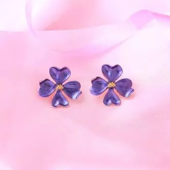 Серьги-подвески со стоячим жемчугом каноэ, золото и серебро 24 карата