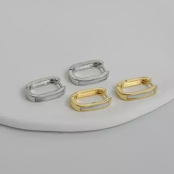 Серьги-пряжки для ушей, геометрические квадратные серьги, нежный блеск, циркон, милые серьги, женская пряжка, модные украшения, женские аксессуары для подарков на вечеринку