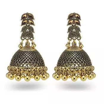 Серьги «Птичья клетка», серьги в стиле ретро, женские антикварные серьги Ид аль-Фитр Лассер Байрам