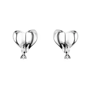 Серьги Retro Love Zircon, маленькие серьги Commuter Temperament, новый стиль