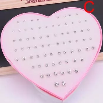 Серьги ручной работы, 36 пар. Цвета в ассортименте C