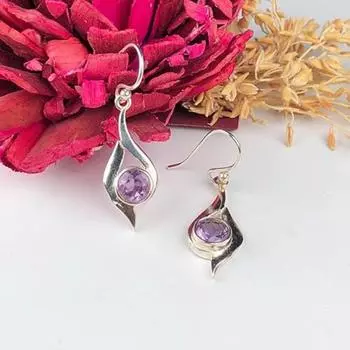 Серьги ручной работы с драгоценными камнями для девочек и женщин для процветания, легко носить 2 inch