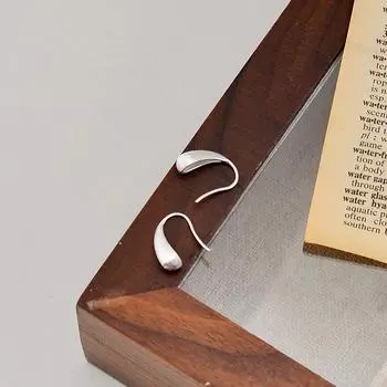 Серьги Rupert s Tears для женщин, матовые серьги-капли воды, модные и морозные на Новый год