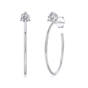 Серьги S925 Silver Afternoon Серьги из муассанита Украшения для ушей