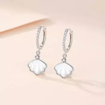 Серьги S999 из чистого серебра со стразами, женские легкие, роскошные, модные, универсальные, серьги-клипсы, нишевый дизайн 99