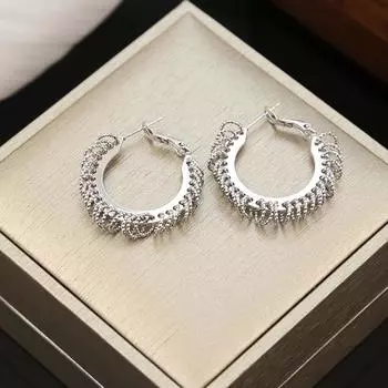 Серьги с геометрическими кругами и кисточками преувеличивают персонализированный дизайн, ювелирные изделия из сережек