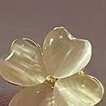 Серьги с камнем «кошачий глаз» 2024 года, милые, нежные серьги для женщин золотой