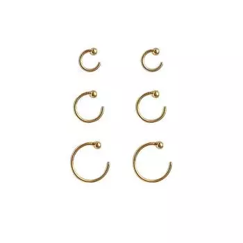 Серьги с круглыми бусинами Мини-серьги Простые серьги в стиле темперамент Универсальные и изысканные корейские серьги 0.8