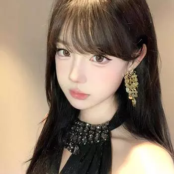 Серьги с металлическими блестками и бахромой, женские серьги в стиле нишевого дизайна, легкие, роскошные, модные, универсальные серьги, преувеличенные серьги серебряный