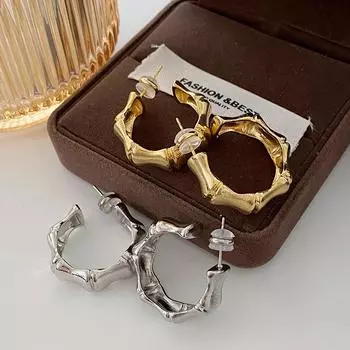 Серьги с металлическими узелками, стильные высококачественные серьги, женские новые модные серьги с индивидуальным темпераментом