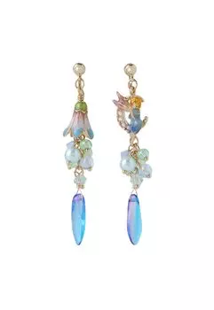 Серьги с мотивом феи и подснежника SAME1499 XM [Anna Sui]