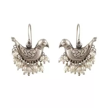 Серьги с мотивом India Sukh Sarika для женщин и девочек