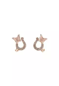 Серьги с мотивом подковы SAME1465 XP [Anna Sui] розовый